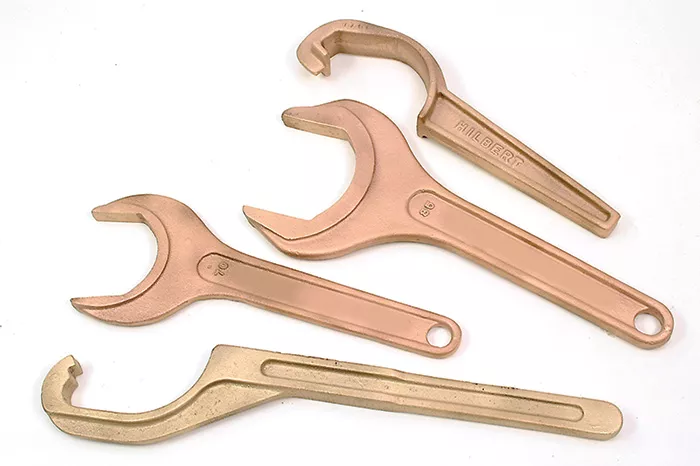 Assorted hose coupling spanners